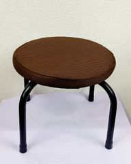 ニトリ　スツール　丸椅子　パイプ椅子　スツール　ローチェア　リップル　キッズ