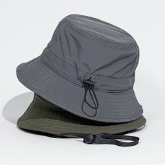 【在庫処分】ハット型 軽量 UVカット 速乾性 紫外線対策 帽子メット 頭囲56-58cm あご紐 付き
