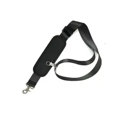 【数量限定】長い 持ち手ストラップ 肩紐 肩が痛くなりにくい カバン用 単品 黑色）ショルダーバッグ用交換ベルト 付け替え バッグ（用長さ75～150cmまで調整可能 ＰＵレザー レザー ショルダーストラップ 革ひも ショルダーベルト 斜め掛け 肩ひも [QI