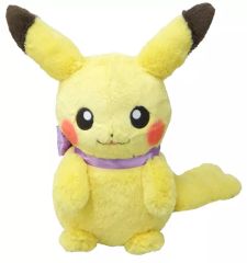 [중고] 봉제 장난감 쭈그리고 피카츄 봉제 장난감 [이치 반 쿠지 Pokemon for you ~ Romantic Dresser ~] C 상