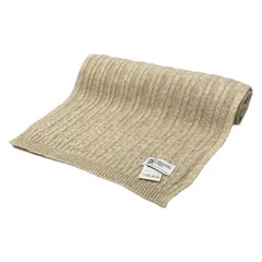 johnstons of elgin(ジョンストンズ) マフラー美品  - ベージュ カシミヤ