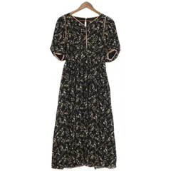 NATURAL COUTURE ナチュラルクチュール 春夏★ 小花柄 フレア ワンピース Sz.F レディース