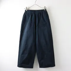 ゴーシュ　カツラギワイドパンツ　コットンシルク　デニム　日本製 ゴーシュ カツラギワイドパンツ – SUSCON