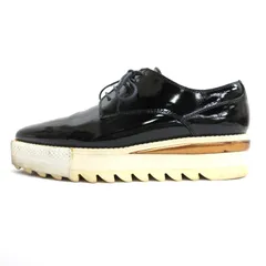 極美品✨ピッピシック シャークソール エナメル 厚底 ベージュ ポインテッド k3001-m01.jpg
