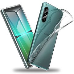【即日発送】SONY Xperia 5 IV 用 ケース クリア 薄型 SO-54C | SOG09 カバー ドイツバイエル製TPU素材 耐衝撃 全透明 黄変防止 レンズ保護 「ストラップホール付き」 エクスペリア5 IV 用 カバー クリスタル・クリア