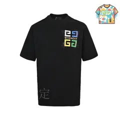 【今日WTO】宮格カラースプラッシュ T シャツ / Grid Color Splash Tee-VG85