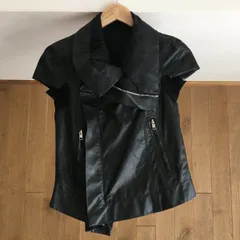 リックオウエンス　rick owens 変形レザー　ジレ　ベスト　ジャケット Rick Owens（ベスト/ジレ）のフリマアイテム一覧