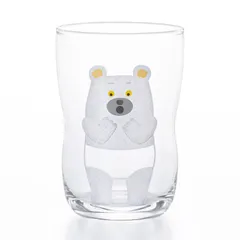 【人気商品】キャラクター イラスト おしゃれ キッズ かわいい 幼児 持ちやすい プレゼント 贈り物 ギフト 誕生日 誕生日 ガラス 強化 割れにくい 食器 ランキング 子供 tsupera tsupera 日本製 化粧箱入 185ml 6231 しろくまのパ