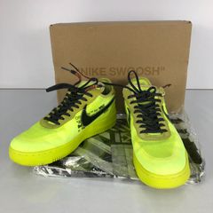 Off-White × Nike Air Force 1 Low "Volt" 26.0 ナイキ エアフォース1 ロー オフ ホワイト ボルト /m 250211 01709hi◇149