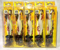 激安釣具 タコエギ 5個セット 釣具 ダンシング八ちゃん　シンカー付き　エギ 餌木 ケイムラ仕様　釣り　送料込み　ルアー　タコ釣り