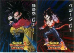 【中古】クリアファイル 孫悟空：GT＆ベジータ：GT A4クリアファイルセット(2枚組) 「一番くじ ドラゴンボール SUPER DRAGONBALL HEROES SAGA」 H賞