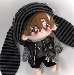 ❁*.C.*❀様ぬい服ふわふわうさ耳着ぐるみ 16cm にじぬい 推しぬい ❁*.C.*❀様ぬい服ふわふわうさ耳着ぐるみ 16cm にじぬい