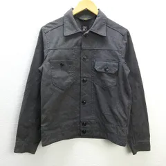 Q■GUNG HO/ガンホー コットンジャケット/Gジャン■灰【メンズM】MENS/138【中古】のサムネイル
