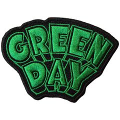 オフィシャル バンドワッペン グリーンデイ GREEN DAY Dookie Logo ブラック 黒