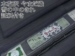 2024年最新】やまだ織 本塩沢 単衣の人気アイテム - メルカリ