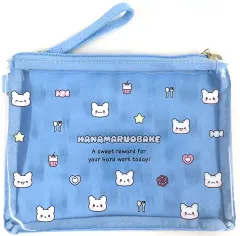 【中古】バッグ はなまるおばけ(BL) パステルPOPシリーズ フラットポーチ 「サンリオキャラクターズ」
