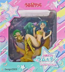 [중고] 피겨 램 & 텐 BOX cafe & space Collaboration [우루 세이 야 츠라] 1/7 PVC & ABS 제 도장 완료 완성품 COCO 스토어 한정