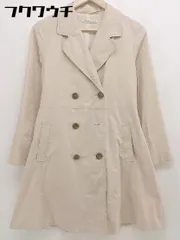 ◇ ◎ MAJESTIC LEGON マジェスティックレゴン 長袖 トレンチ コート サイズF ベージュ レディース  【中古】 【1111290007576】のサムネイル