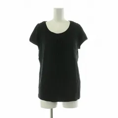 バーバリー ロンドン BURBERRY LONDON Tシャツ カットソー 薄手 半袖 2 M 黒 ブラック /NQ