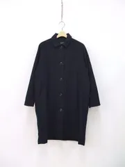 CASEY CASEY スタンドカラーコート　サイズS表記　中古品　色褪せヤケ有 CASEY CASEY - CASEY CASEY ケイシーケイシー コート（その他） S 黒