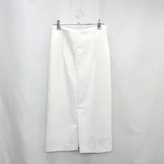 ◇ ⊇ laboutique bonbon マキシ タイト スカート サイズ38 ホワイト レディース E  【1502180068966】