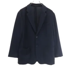 UNIQLO ユニクロ コンフォート 2B ジャケット L ネイビー系 メンズ 古着