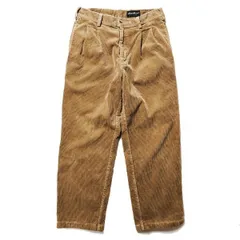 90's 00's エディーバウアー 太畝 2タック コーデュロイパンツ (31×28) 茶系 90年代 00年代 旧タグ オールド Eddie Bauer Y2K アメリカ古着 USED  ビンテージ ヴィンテージ