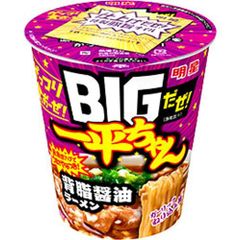 明星食品 BIGだぜ！一平ちゃん 背脂醤油ラーメン 12個