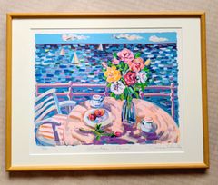 絵画 シルクスクリーン版画 額装品 - メルカリ