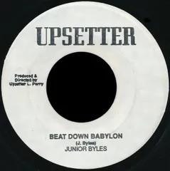ジャマイカ7” Junior Byles Beat Down Babylon / Da Da NONE Upsetter /00080