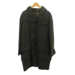 バーバリーズ Burberrys SPECIALITY 美品 ヴィンテージ ダッフルコート 裏地ノバチェック イングランド製 グレー 12R 約Mのサムネイル