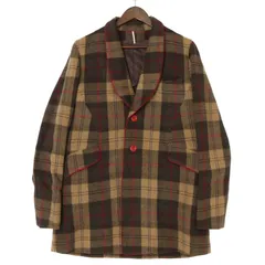 【希少品】m's braque/エムズブラック ダブル チェスターコート 36 美品】エムズブラック ダブルブレスト チェスターコート ロング