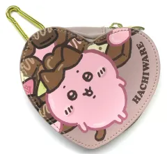 【中古】バッグ ハチワレ バレンタイン ダイカットポーチ 「ちいかわ なんか小さくてかわいいやつ×しまむら」