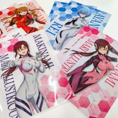 【未使用品】2022年 一番くじ Evangelion エヴァパイロット  集結！クリアファイル  4種類  （SNA）024062500205P