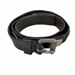 ディーゼル DIESEL ブランドロゴレザーベルト メンズ  95cm
