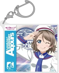 【新品】キーホルダー [新品] 渡辺曜 描き下ろし アクリルマルチキーホルダー ソロコンサートver. 「ラブライブ!サンシャイン!!」