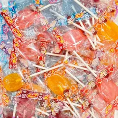 不二家 ポップキャンディ 4種各20個(計80個)  大容量 棒キャンディ ペコちゃん アソート