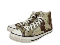 CONVERSE (コンバース) ALL STAR オールスター US CAMO HI サンドカモ ハイカットスニーカー 1SC481 28cm US9.5 チョコチップ 迷彩 メンズ/028