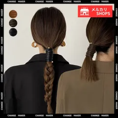 ワイヤー ヘアアレンジ レディース 韓国 ワイヤーポニー PUレザー メタリック 簡単 髪留め 髪飾り お洒落 大人 可愛い オルチャン 誕生日 プレゼント エレガント ヘアアクセサリー まとめ髪 雑貨グッズ グルグル巻きつけるだけ 99HXSP-002のサムネイル