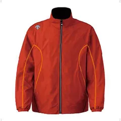 【新品】 ジャケット ウインドブレーカー WINDBREAKER JACKET (裏メッシュ) トゥルーレッド×オレンジ DESCENTE (DTM3911-TRO DES) 【14CD】