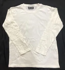 キッズ　綿無地長袖Tシャツ