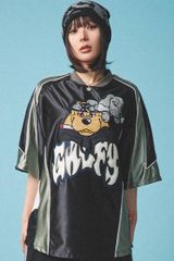 GALFY (ガルフィー) 病みに争いしサイバーTシャツ