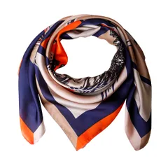 【速発送】  90 スカーフ レディース 正方形 シルク風 スカーフ 大判 通勤 旅行 バッグ オーナメント用 バンダナ ギフト