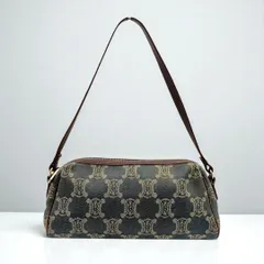 [美品希少] CELINE セリーヌ　マカダム　デニム　アクセサリーポーチ 美品✨超希少】セリーヌ アクセサリーポーチ パリマカダム トリオンフ