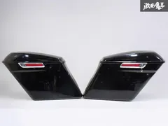 鍵付き ☆即発送☆ ハーレーダビッドソン FLHXS ストリートグライド 2016 パニアケース サイドケース ボックス 黒 左右 セットのサムネイル