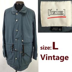 80s-90s/Vintage★ixi:z【イクシーズ】シェルジャケット/ナイロンコート 【メンズL/青系/blue】アウター/ブルゾン/Jacket/Jumper◆BJ012-j