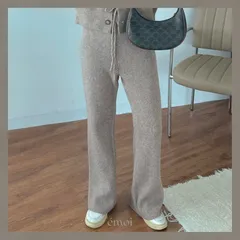 ◼️リブニットパンツ   韓国のサムネイル