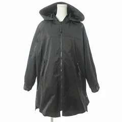 メイソングレイ MAYSON GREY 美品 21AW サイドスリットマウンテンパーカー ジャケット コート ライナー付 2 黒 紺 0325 ■GY09のサムネイル