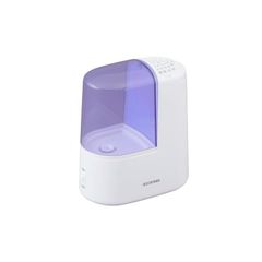 アイリスオーヤマ 加湿器 スチーム式(加熱式) 加湿量 120ml タンク容量 1.3L ~3畳 11時間連続加湿 アロマ対応 小型 卓上 デスク用 SHM-120R1-A ブルー [並行輸入品] 1