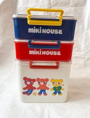 ミキハウスピクニックケース 希少 ミキハウス ピクニックバスケット miki house ランチボックス